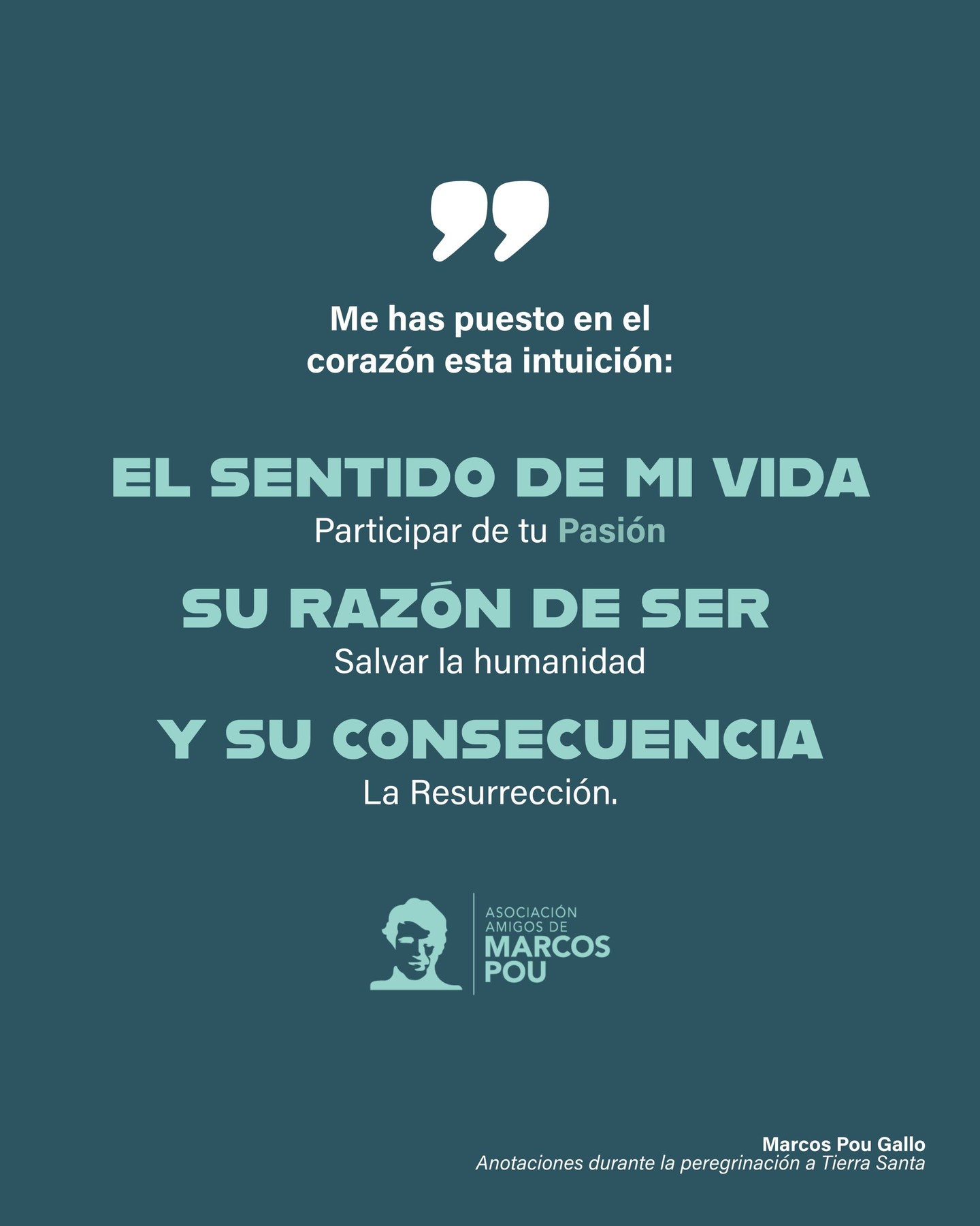 Una anotación de Marcos en Tierra Santa para la Pascua de Resurrección